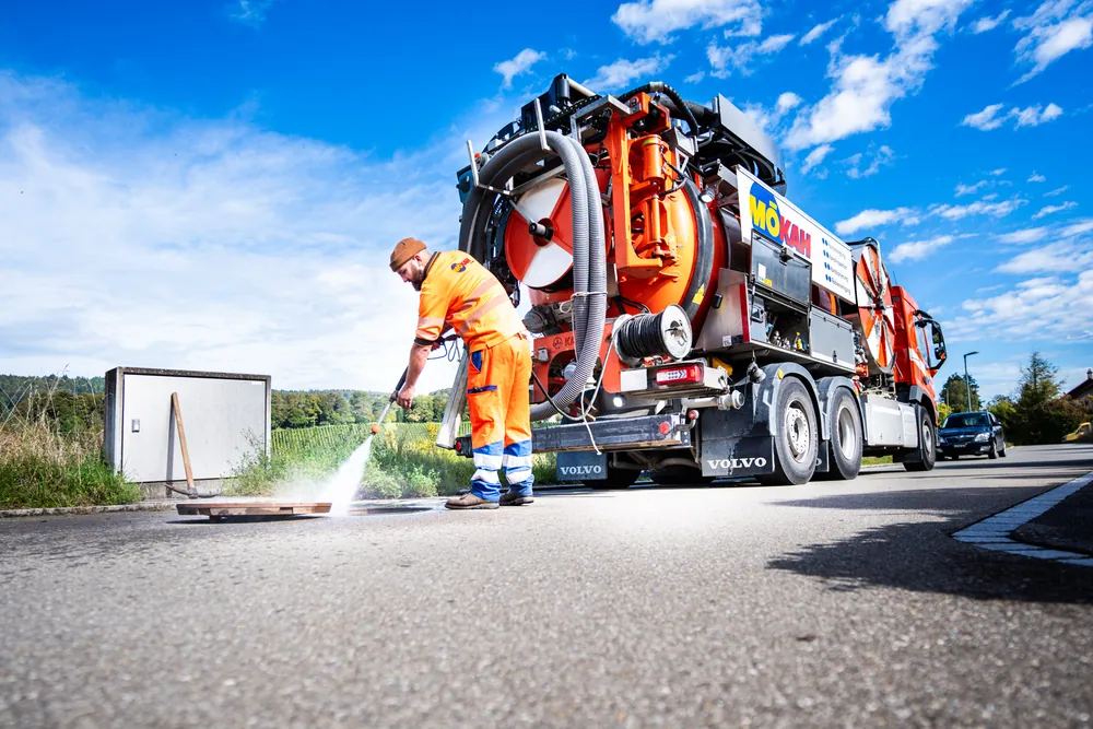 Sewer cleaning in Switzerland
